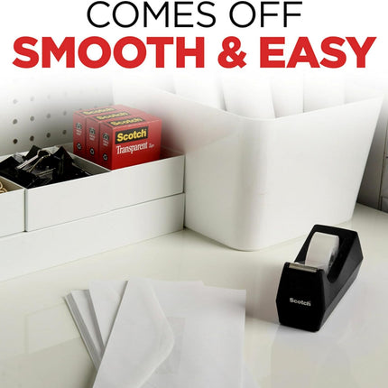 Scotch Transparent Tape, Clear Tape Engineered for Office and Home Use, 1 Inch Core 3/4 in x 1000 in, 3 Boxes