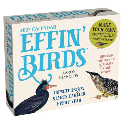 Effin' Birds 2027 Day-to-Day Calendar