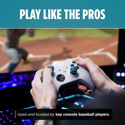 YFK Precision Sports Baseball Kit for PS4 and PS5 Controllers | Blue and White
