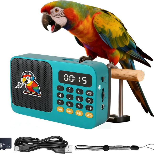 Parrot Talking, Whistling & Singing Training Player