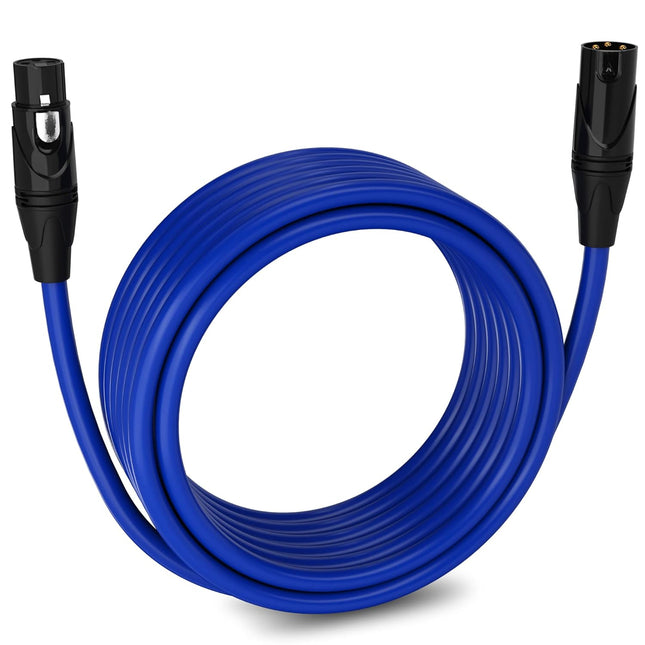 25 ft Balanced 3-Pin XLR Microphone Cable
