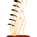 Light Up Guitar Pick Holder, Guitar Gift for Music Lovers