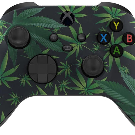 Silent Modz Custom Wireless Controller for Microsoft Xbox Series X|S, Xbox One S|X & PC (Weeds)