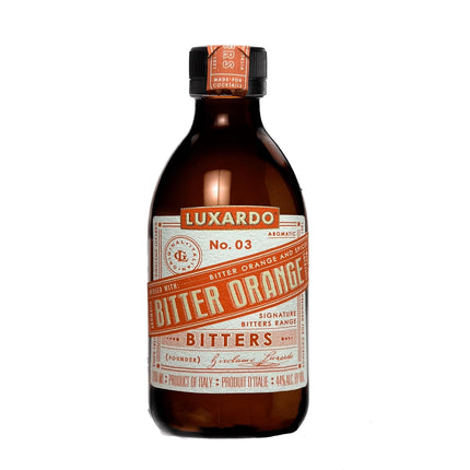 Luxardo Aromatic Infused Cocktail Bitters | Product of Italy | Versatile and Essential Ingredients for Drinks, 200 ml (Bitter Orange)