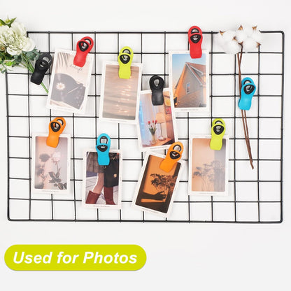 12 Pack Magnetic Plastic Bag Clips for Food Storage - photo 5