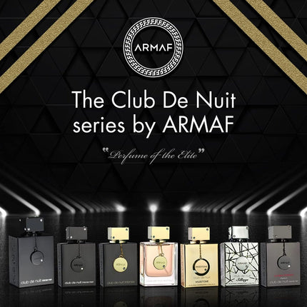 club de nuit intense Man EDT Men New in Box, Black , 3.6 Fl Oz