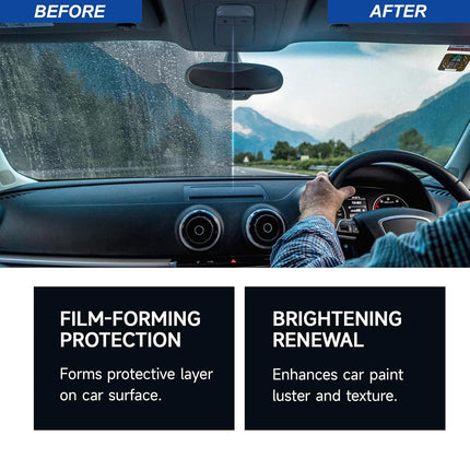 Nano Ceramic Coating Pro, Nano Quick Coat Restores, Revolutionary Nano Spray for Car Detailing, Deep Gloss Shine and Long-Lasting Polish(2Pcs)