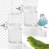 Automatic Bird Water Dispenser, 2-Pack Cage Water Feeder
