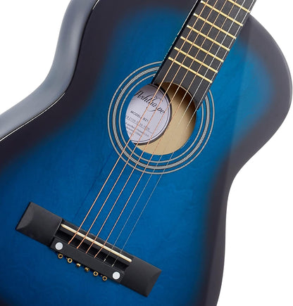 30-inch Beginner Acoustic Guitar Package (Blue) - photo 2