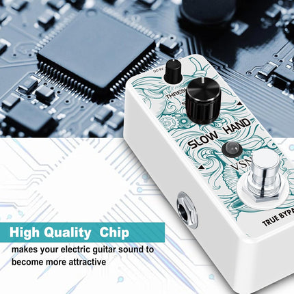 VSN Delay Slow Hand Effect Guitar Pedal for Digital Pedals Electric Guitar Slow Gear Effects Pedal Ture Bypass Mini Size …