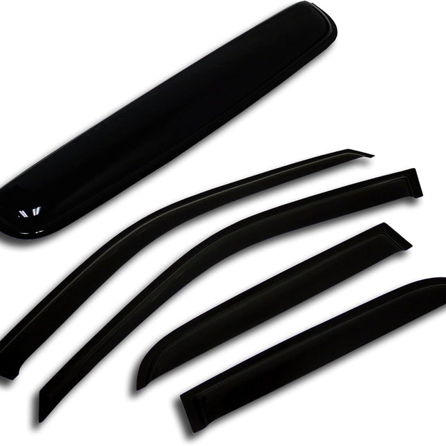 3.0mm Sunroof & Rain Guard Combo, 5 Pcs