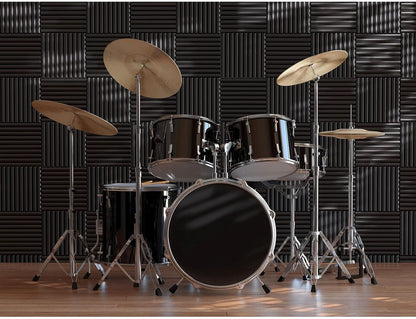 12 Pack Acoustic Foam Panels, 1" X 12" X 12" Sound Proof - photo 2