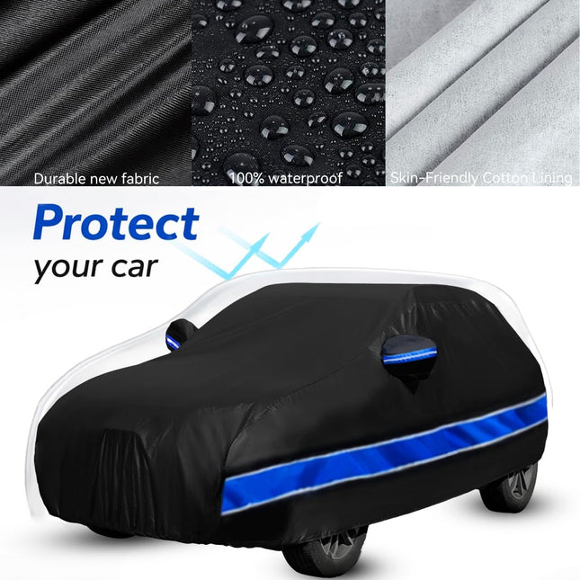 Car Cover Compatible with Honda CR-V,10-Layer Car Cover Waterproof All