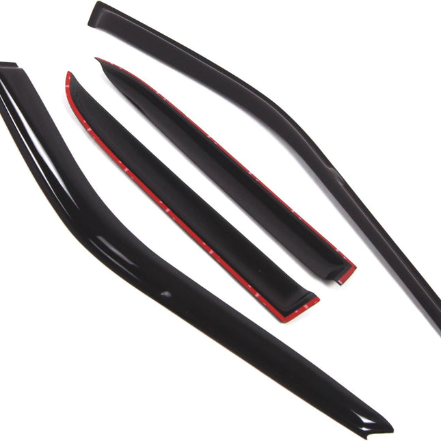 Outside-Mount Window Vent Visors Rain Guards