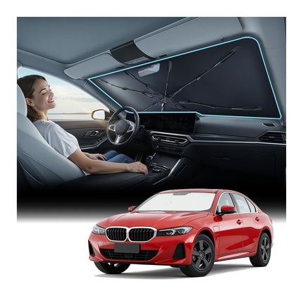 2026 Windshield Sun Shade Umbrella [Vinyl Coating Heat Shield]
