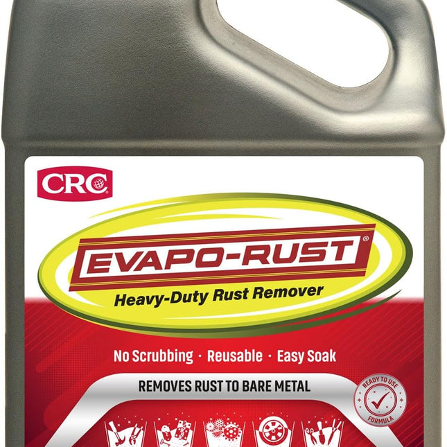 Heavy Duty Rust Remover – 128 oz. for Metal Parts, Tools, Cookware & Antiques