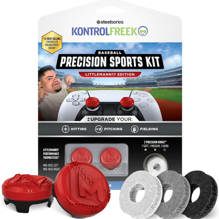 KontrolFreek Precision Sports Baseball Kit – Littlemann17 Edition - for PlayStation 4 (PS4) and PlayStation 5 (PS5) Controller