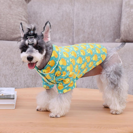 CuteBone Two-Leg Velvet Pet Pajamas Girl Dog Clothes - Soft, Cozy, and Stretchy Boy Pjs for Small, Medium Dogs and Cats Winter Sleepwear Apparel LTP10S