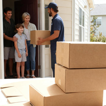 12x9x3 Shipping Boxes 20-Pack, Brown Corrugated Cardboard Boxes for Mailing, Shipping & Small Business Packaging