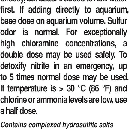 Seachem Prime Fresh and Saltwater Conditioner - Chemical Remover and Detoxifier 50 ml