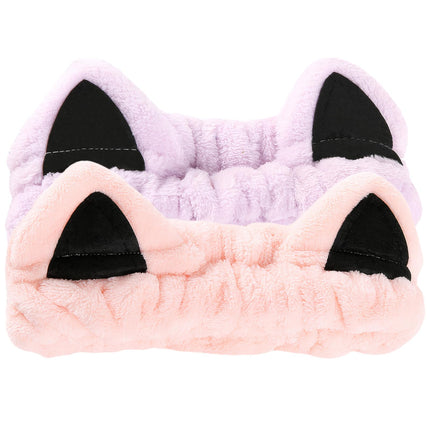 2Pcs Spa Headband for Washing Face Skincare Makeup Headbands for Women