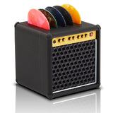 Mini Guitar Pick Holder 3D Printed Guitar Amp Picks Display Case for Guitar, Bass, Ukulele, Stylish Guitar Theme Gifts for Music Enthusiasts& Musicians& Guitar Players& Guitarists