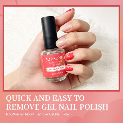 15ML Gel Nail Polish Remover No Need Soaking or Wrapping Gel Remover for Nails 3-5 Minutes Easy And Quick