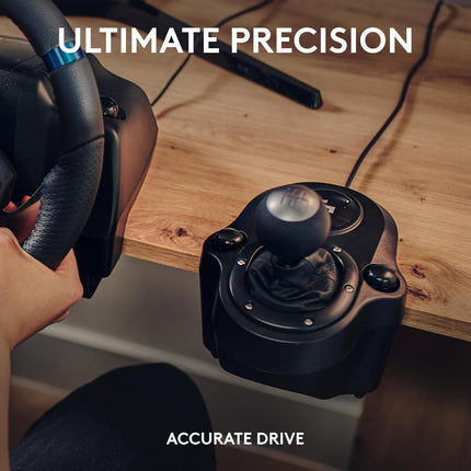 Logitech G Driving Force Shifter – Compatible with G29, G920 & G923 Racing Wheels for-PlayStation 5, Playstation 4, Xbox-Series X|S, Xbox-One, and-PC