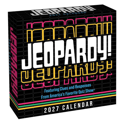 JEOPARDY! 2027 Day-to-Day Calendar
