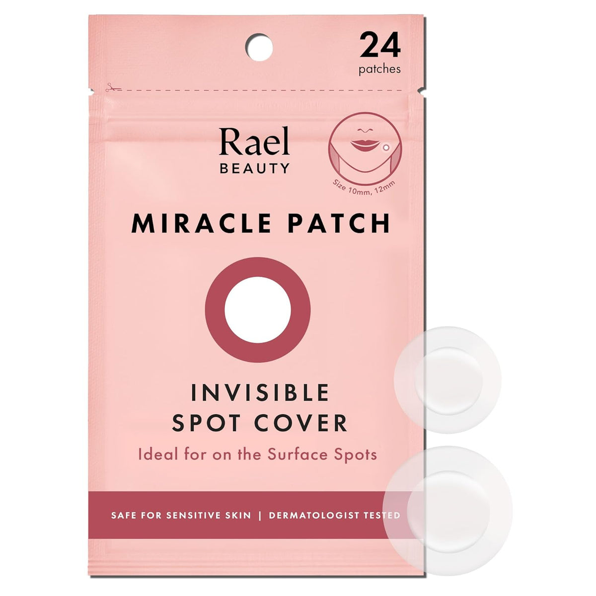 Pimple Patches, Miracle Invisible Spot Cover - Hydrocolloid Acne Pimple Patch, Absorbs Zits & Blemish, Korean Skin