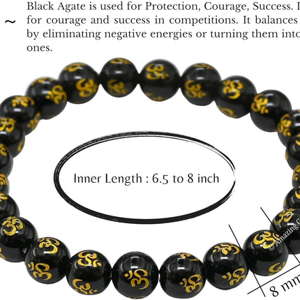 Amazing Gemstone Crystal Bracelet for Women Men's Gifts - Protection Healing Crystal Bracelet - 8mm Gemstone Beaded Stretchable Bracelet Pulseras Para Hombres Mujer Stocking Stuffers Mothers Day Gift