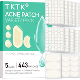 GlowEssence EsenciaLuz TKTK 443 Count Pimple Patches for Face, Hydrocolloid Acne Patch Bulk — Beauty & Self-Care