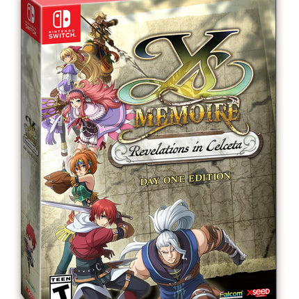 XSEED Games Ys Memoire: Revelations in Celceta - DAY ONE EDITION - Nintendo Switch