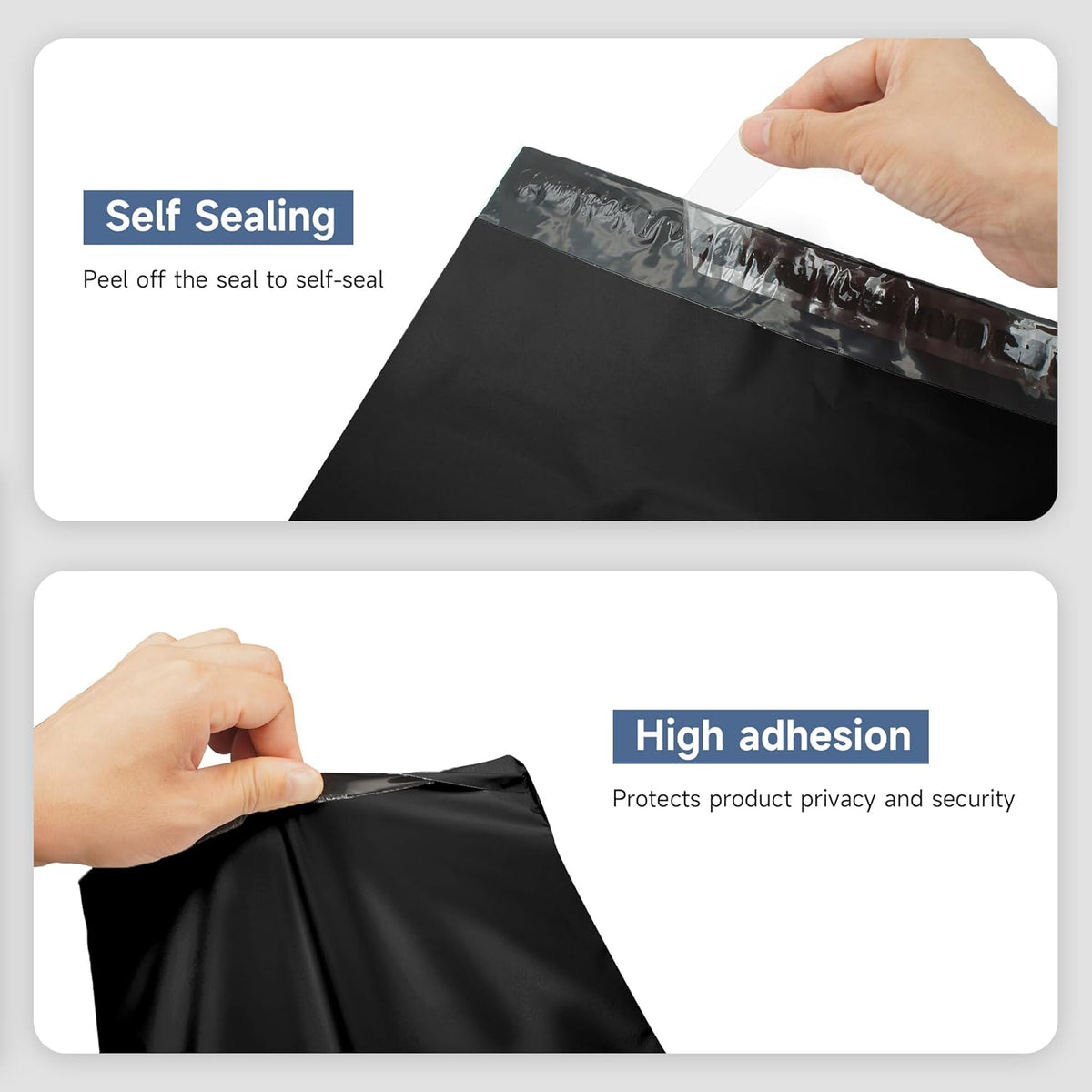 100 Large Poly Mailers 10x13 Shipping Bags for Small Business - photo 4