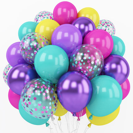 Retro Blush Pink Balloons 60 Packs 12 Inch Latex Balloons