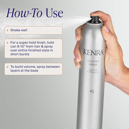 Volume Spray 25 Super Hold Finishing Hairspray, 10 oz - photo 5