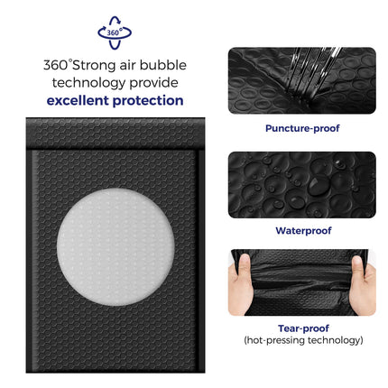 Bubble Mailers 10.5x16 Inch 40 Pack Self Seal Padded Envelopes