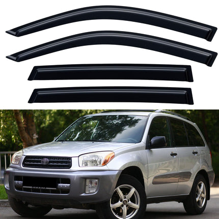 in-Channel Window Visors Rain Guards for 2011-2023 Dodge Charger