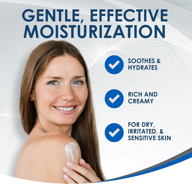 Moisturizing Skin Cream with Pump Dispenser