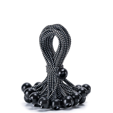 30 Pack Ball Bungee Cord, Heavy Duty Bungie Cord Balls (6",Black/White) - photo 15