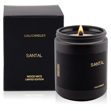 Jasmine, Oud & Sandalwood Scented Soy Blend Jar Candle, 9 Oz.