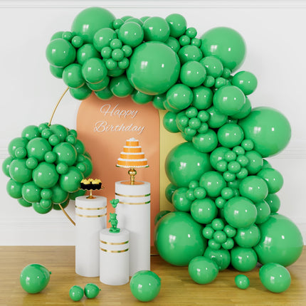 Kit de arco de globos negro mate de 134Pcs, kit de guirnalda de globos de látex