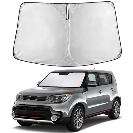 Windshield Sun Shade Compatible with Tesla Model 3 & Model Y