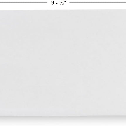 Aimoh #10 Security Self Seal Envelopes – 100 Qty |No Window, EnveGuard, 4⅛ x 9½", White, 24 LB, 100 Count (34100)