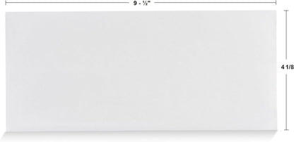 #10 Security Self Seal Envelopes - 100 Count, No Window, White - photo 2