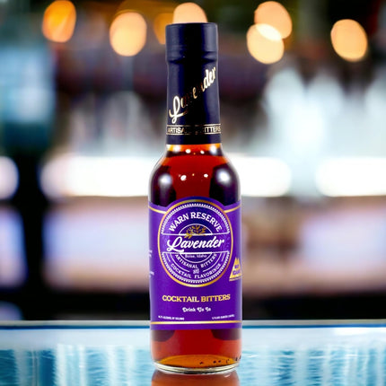 Warn Reserve Cocktail Bitters, Lavender Bitters for Cocktails, 5 fl oz Bottle, Premium Cocktail Bitters