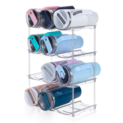 Stackable Water Bottle Organizer for 40 oz Tumbler