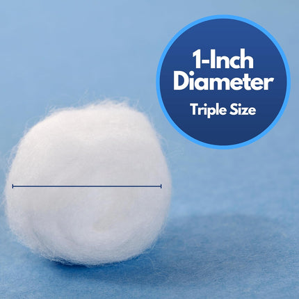 Amazon Basics Cotton Balls for Skincare, Makeup Removal, Cotton, Hypoallergenic, 200 Count (Previously Solimo)