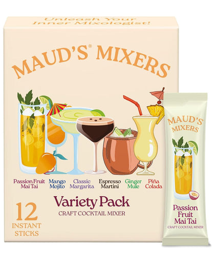 Variety Pack Cocktail Mix, 12 ct, Non-Alcoholic Mocktail Mixer