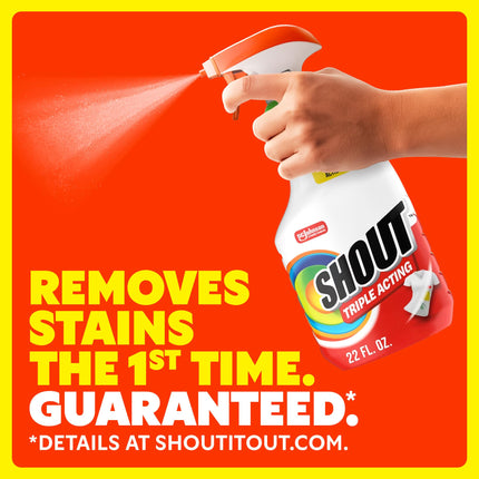 Triple-Acting Active Enzyme Laundry Stain Remover Spray, 22oz